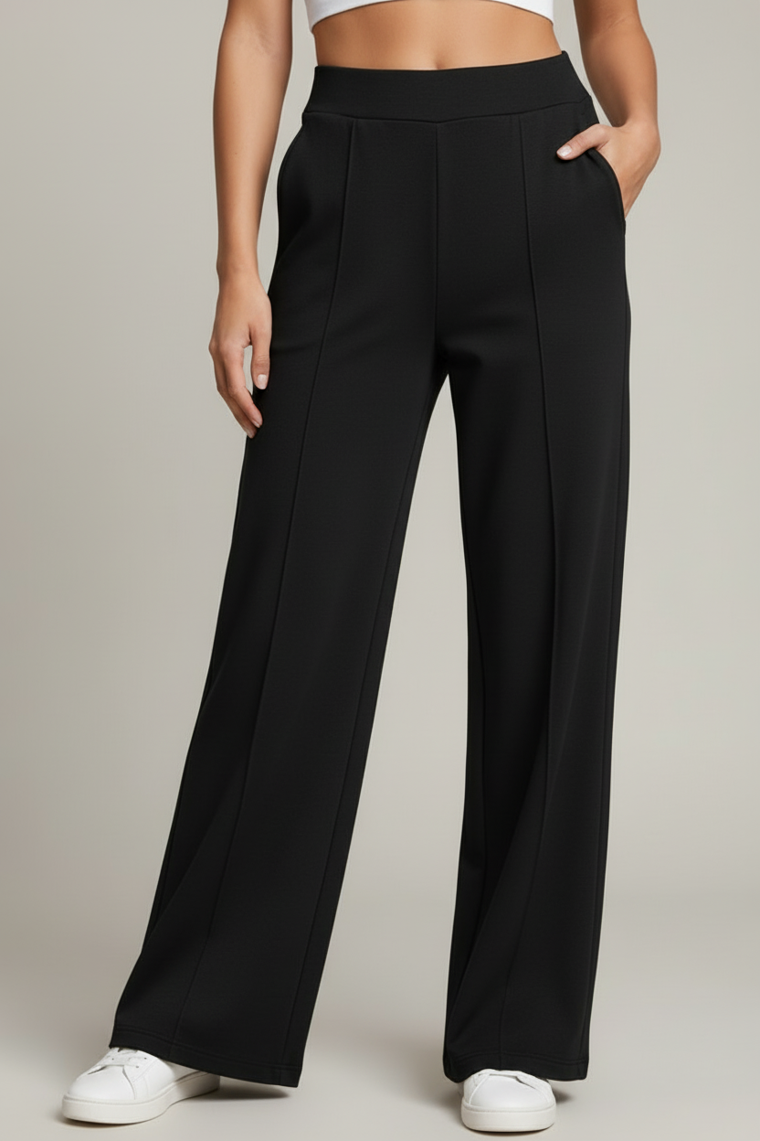 All-Day Black Trousers