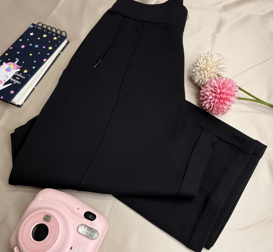 All-Day Black Trousers