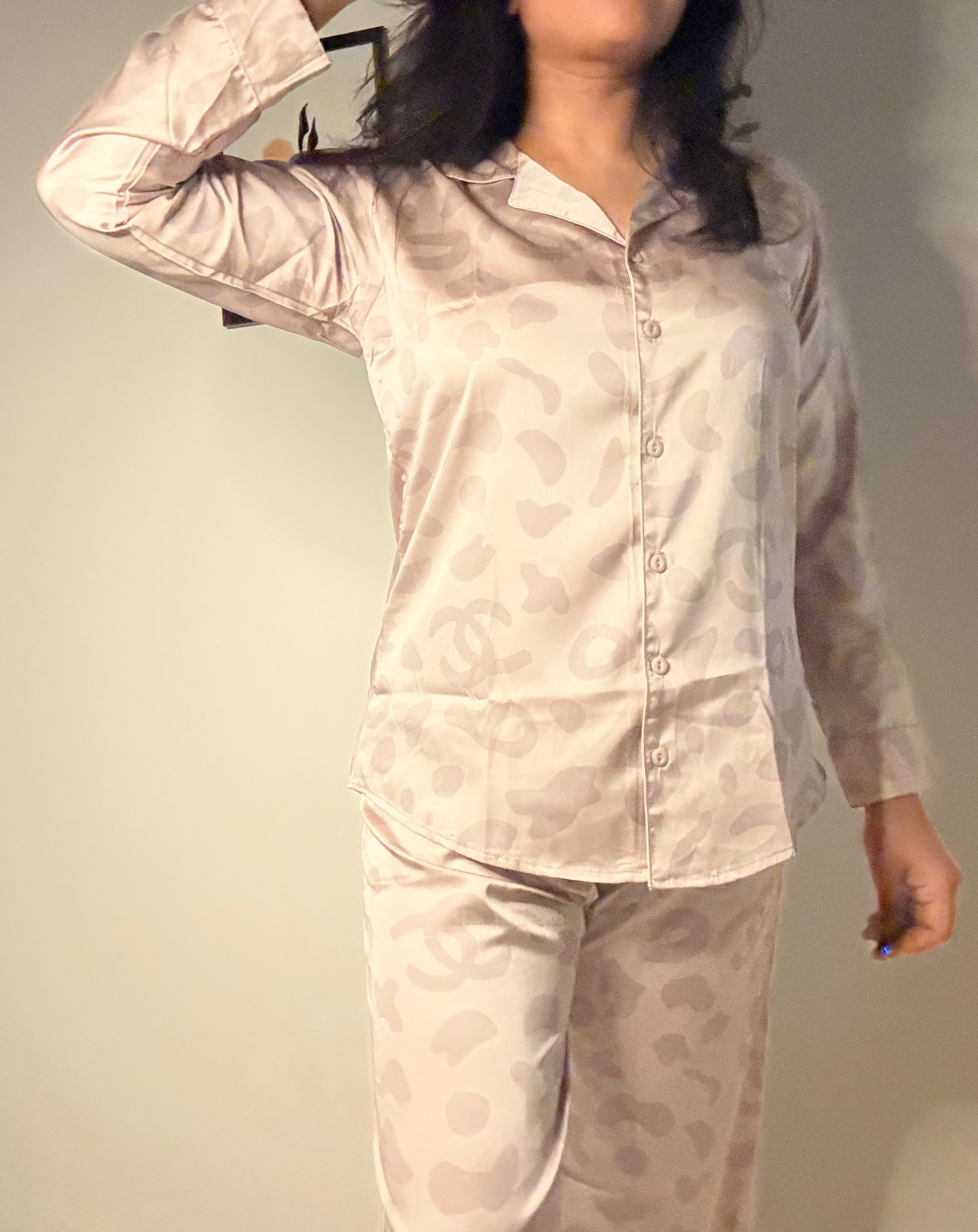 Starlight Satin Pajama Set