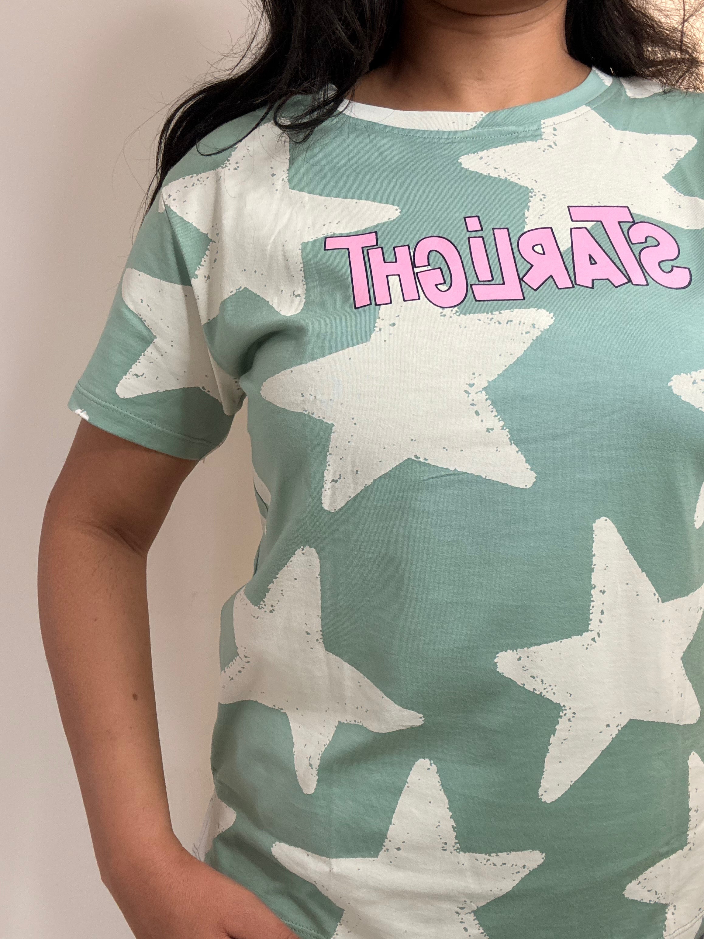 Forest Under Stars Night Suit Set